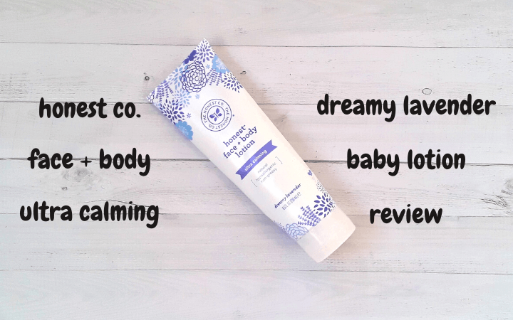 Honest Co. Dreamy Lavender Face + Body Baby Lotion Review