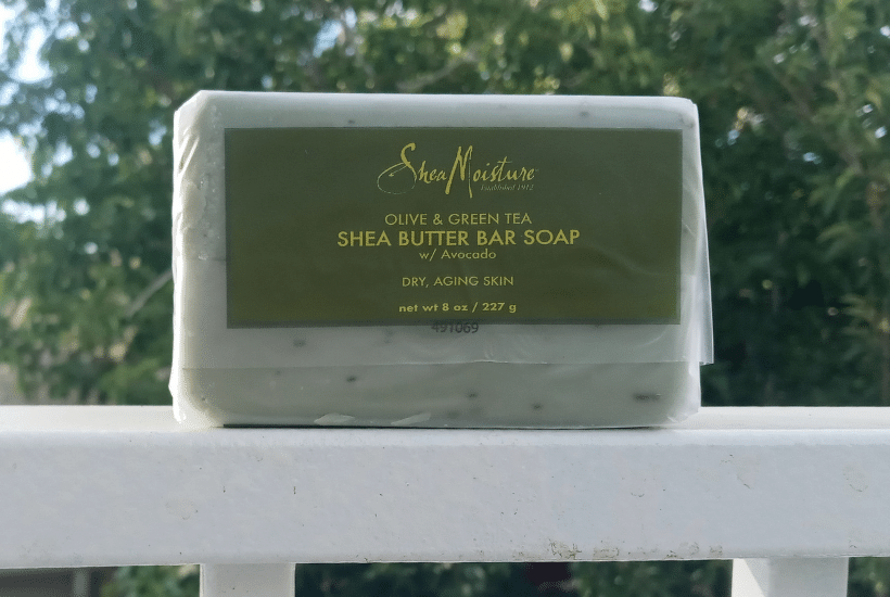 shea moisture shea butter bar soap_olive and green tea