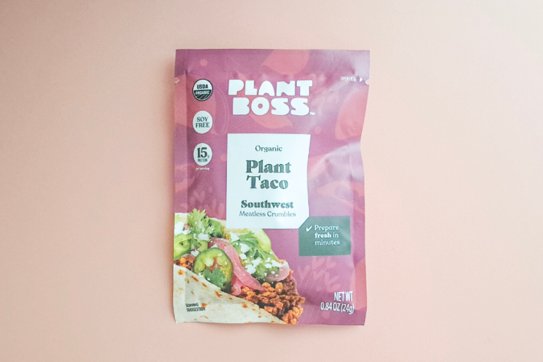 sample source plant boss meatless crumble