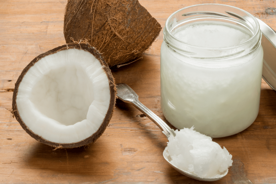 coconut oil for detangling hair